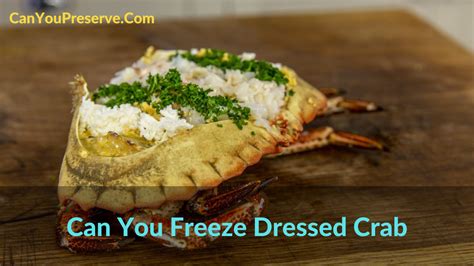 can you freeze crab